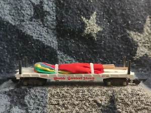 weltgrößter Zirkus Flachwagen mit Zelt & Stangen #24581 - Bild 1 von 4