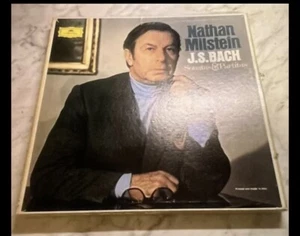 Nathan Milstein~JS Bach Sonatas & Partitas~3LP BOX SET~NM~BOOKLET~ITALY~Deutsche - Picture 1 of 1