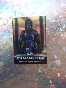 TOPPS STAR WARS MANDALORIAN C-12 PARALLELA BLUE 35/99 IMPERIAL DEATH TROOPER - Imagen 1 de 10