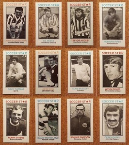 Soccer Star 2010 Single Football Player Cards Series 1 to 4 - Various Players