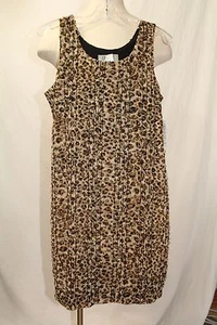 Elisa B. Style 4213 Girls Dress Sz 6 NWT Color Animal Print Bling Sequin - Picture 1 of 4