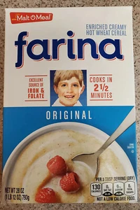 Malt O Meal Farina Cereal Original - 1 Pound KOSHER - FREE SHIPPING - Picture 1 of 4