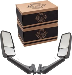 2pc. Mirror Set Fits GMC C6500 Topkick 2003 2004 2005 2006 2007 2008 2009 - Picture 1 of 5