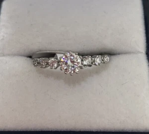 Sterling Silver Cubic Zirconia Ring - Picture 1 of 5