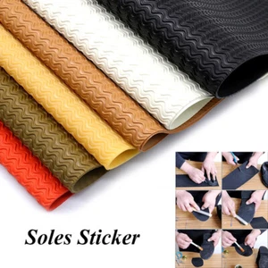 Rubber Shoe Soles Repair Patches Insole Anti Slip Sole Repair Patch Soling Sheet - Picture 1 of 24