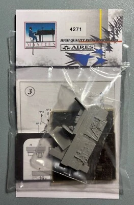 AIRES HOBBY MODELS 4271 - BF 109G-2 COCKPIT SET (HASEGAWA) - 1/48 RESIN KIT - Immagine 1 di 3