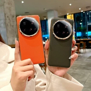 Para XiaoMi 13 Ultra, Estuche de Lujo Híbrido a Prueba de Golpes Cuero Cubierta Trasera - Imagen 1 de 23
