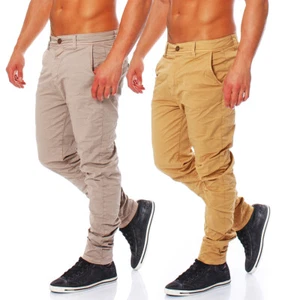Pantalones chinos de tela de diseño Urban Surface para hombre pantalones chinos ajuste regular nuevos 793 - Imagen 1 de 9