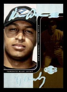 2006 Topps Co-Signers HyperSilver Gold #91A Vernon Wells Overbay #/5 (ref 38106) - Picture 1 of 2