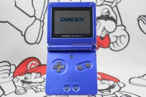CONSOLA NINTENDO GAME BOY ADVANCE GBA SP BLUE FUNCIONANDO LEER DESCRIPCION - Imagen 1 de 5