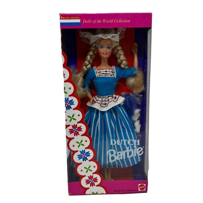 Dutch Barbie Dolls of the World Special Edition 1993 Mattel #11104 - Image 1 of 4