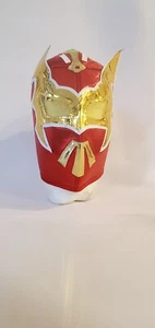 SIN CARA (pro-fit) Lucha Libre Mexican Wrestling Luchador Adult Costume Mask RED - Picture 1 of 5