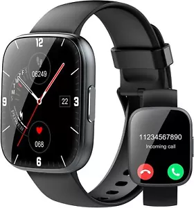 Smart Watch for Men Women Bluetooth Call, 1.95" HD Touch Screen Fitness Watch - Picture 1 of 7