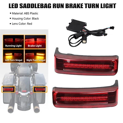 Luz de freno de señal de giro de alforja trasera para Harley Street Glide Ultra Limited Foto 1 de 4