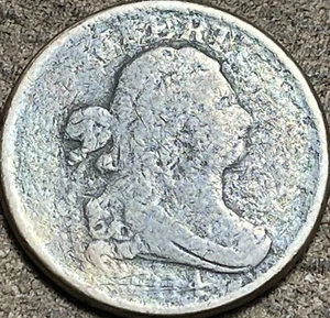 1804 Draped Bust Half Cent VG Details - Picture 1 of 2