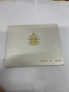 Vatican Coin Set 1993 MCMXCVI ANNO XV - Picture 1 of 3