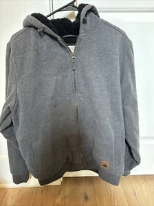 Vintage Field & Stream Jacket Lining Hooded Coat Sz Large - Picture 1 of 7