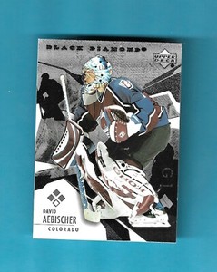 03-04 Black Diamond TRIPLE Card # 145 DAVID AEBISCHER COLORADO EXCEPTIONAL!!