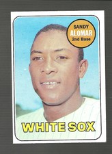 1969 Topps #283 Sandy Alomar card EX+/NM (Set Break)