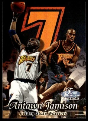 1998-99 Flair Showcase Row 2 Antawn Jamison Golden State Warriors #17 - Image 1 of 2