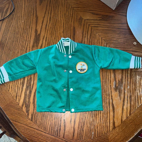 Vintage Milwaukee Bucks 12mo Infant warmup jacket! Super Rare! Vintage 70s? 80s? Cover