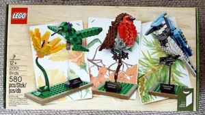 SEALED LEGO Ideas 21301 Birds Set 2015 Retired, Robin - Blue Jay - Hummingbird - Picture 1 of 3