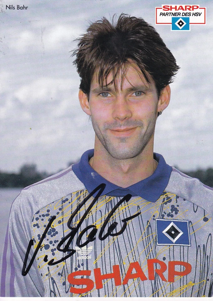 Autogramm - Nils Bahr (HSV) - 1990/1991 - Bild 1 von 1