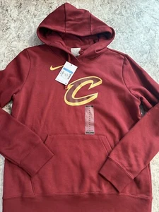 NWT Women’s Nike Cleveland Cavaliers Hoodie Medium Crimson Red sweatshirt - Picture 1 of 8