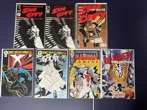 Lot of 7 Dark Horse Comics Sin City And More Lots Of #1s - Picture 1 of 1