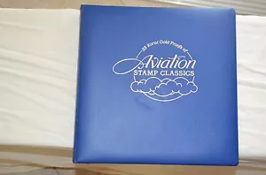 Calhoun's Collectors Society 23 Karat Gold proof of Aviation Stamp Classics - Picture 1 of 8