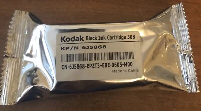 Genuine Kodak 30B Black  Ink Cartridge - Image 1 of 3