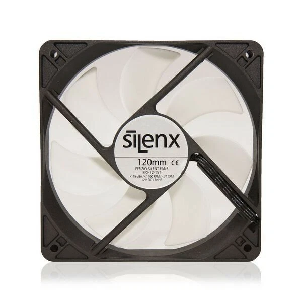 Silent Computer Fan SilenX 80mm  15dBA  32CFM EFX-08-15T [Pack of 4] - Image 1 of 4