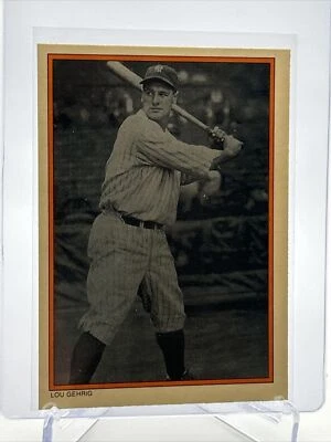 Tarjeta de béisbol 1985 Topps Circle K Lou Gehrig #14 como nueva envío gratuito Foto 1 de 3