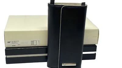 MONTBLANC LADY STAR BLACK LEATHER JEWELRY BOX REF. 36787. NEW! - Image 1 of 4