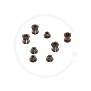 Truvativ Triple Chainring Bolts for 4-arm Cranks | Steel black | 4 pieces - Picture 1 of 1