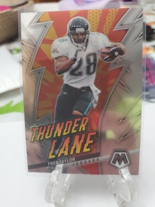 2023 Panini Mosaic Football Thunder Lane Insert Fred Taylor #TL-FT - Jaguars