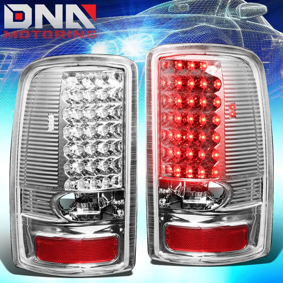 LENTE TRANSPARENTE LED LUZ FRENO TRASERO TRANSPARENTE PARA 00-06 GMC YUKON DENALI/SUBURBAN/TAHOE Foto 1 de 4
