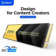 ORICO 4TB 2TB Internal Gaming SSD PCIe 4.0x4 NVMe 7000MB/s Solid State Drive lot