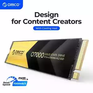 ORICO 4TB 2TB Internal Gaming SSD PCIe 4.0x4 NVMe 7000MB/s Solid State Drive lot - Picture 1 of 7