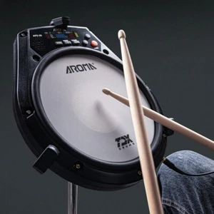 AROMA APD-20 Electronic Drum Pad, Mute, Battery, Metronome, Training Percussion. - Bild 1 von 13