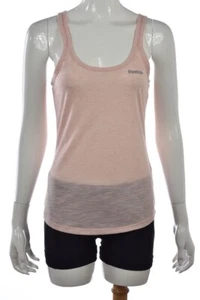 Top de mujer Reebok, talla S, rosa moteado, sin mangas, camisa activa informal - Imagen 1 de 4