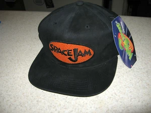 Space Jam Vintage w Tag American Needle Snap Back Youth  hat 1996 Michael Jordan - Picture 1 of 9