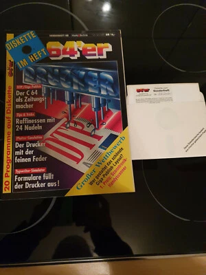 64er Sonderheft 88 DTP Plottersimulator Formulare mit Originaldiskette - Bild 1 von 2