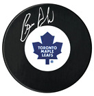 Bruce Boudreau Autographed Toronto Maple Leafs Puck