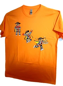 McDonalds Restaurants The Hamburgler Orange T-Shirt New NOS Sz XL - Picture 1 of 5