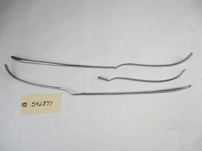 Buick Century 1957 4 puertas techo rígido protectores de borde de puerta 2 pasajeros 1 conductor delantero Foto 1 de 4