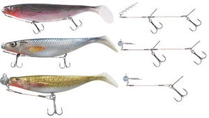 Balzer Shirasu Photo Print Systeme Gummifisch SCREW JIGHEAD Hecht System Jighead - Bild 1 von 5