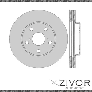 New PROTEX Rotor - Front For TOYOTA SOARER JZZ31R 2D Cpe RWD 1994 - 2001 #DR568 - Picture 1 of 1
