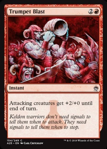 x1 Trumpet Blast - Masters 25 - NM - MTG - Image 1 of 1