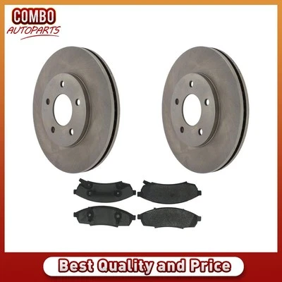 Conjunto de pastilhas de freio a disco dianteiro rotor de freio a disco para Chevrolet Lumina 1995-2001 - Imagem 1 de 4